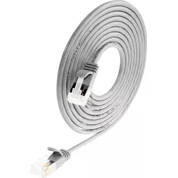 Wirewin Cat 6a U/FTP Slim patchkabel, grå, 7,0 m PKW-LIGHT-STP-K6A 7.0
