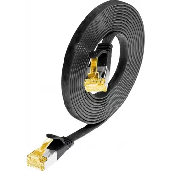 Wirewin Cat6a U/FTP Slim patchkabel RJ45 1,5 m svart PKW-STP-SLIM-K6A 1.5 SW