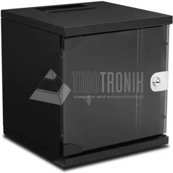 Wirewin WCAB 10 312X300X6U BL väggmonterat rack 6U svart