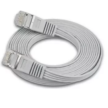 Wirewin Triotronik PKW-STP-SLIM-KAT6 0,1 WS - Cat6 U/FTP Slim Ethernet-patchkabel, 0,1 m, vit