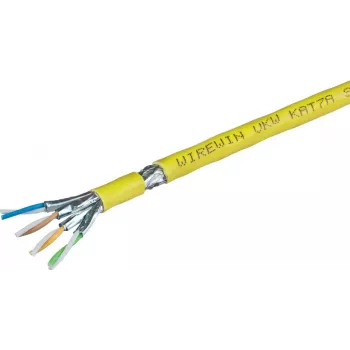Wirewin WirewinCat.7 installationskabel S/FTP 1200MHz LSOH3 Duplex PoE-optimerad 500m VKW SFTP K7A L3 500DXQ