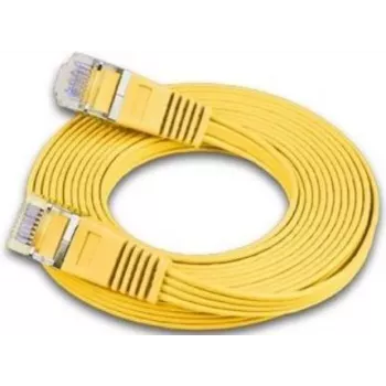 Wirewin Triotronik Cat6 U/FTP Slim Ethernet-patchkabel, 3 m, gul PKW-STP-SLIM-KAT6 3.0 GE