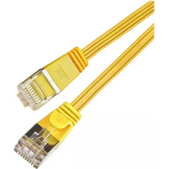 Wirewin Triotronik Cat6 U/FTP Slim Ethernet-patchkabel, 3 m, gul PKW-STP-SLIM-KAT6 3.0 GE