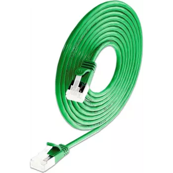 Wirewin Cat6a U/FTP Slim Ethernet-patchkabel, 10 Gbps, grön, 0,15 m PKW-LIGHT-STP-K6A 0.15 GN