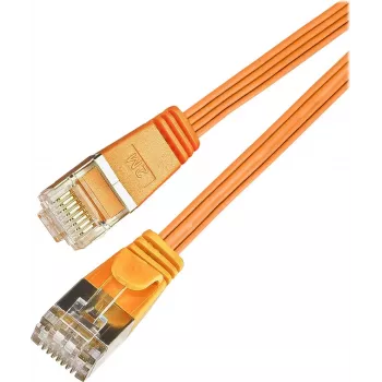 Wirewin SLIM S6 7.5 OR - Cat.6 SLIM patchkabel, STP(PIMF), 7,5 m, orange (PKW-STP-SLIM-KAT6 7.5 OR)