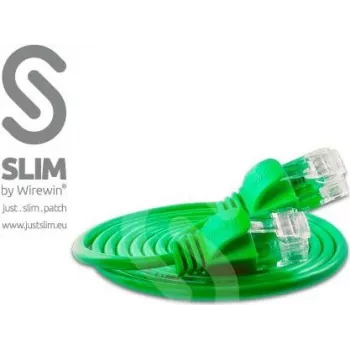 Wirewin Triotronik U/UTP Cat6-patchkabel 3 m grön PKW-LIGHT-K6 3.0 GN