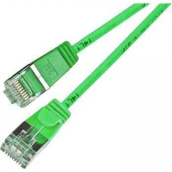 Wirewin Triotronik PKW-LIGHT-STP-K6 10.0 GN Cat6 STP-patchkabel, RJ-45 kontakt till RJ-45 kontakt, 10 m, grön