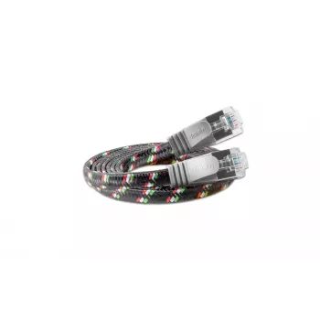 Wirewin Cat.6 SLIM-Tough F/FTP-patchkabel, 10 m, grå PKW-TOUGH-STP-K6 10.0