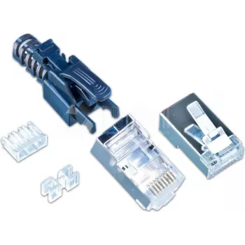 Wirewin MOD SL KAT6A STP 10 SW RJ45 fältkonfektionerbar kontakt, Cat6A, skärmad, 10-pack