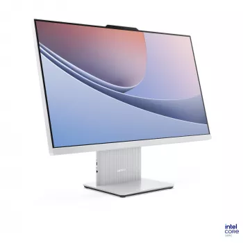 Lenovo IdeaCentre AIO 27 allt-i-ett-dator, 27 inch FHD touch, Intel Core Ultra 7 256V, 16 GB, 1 TB SSD, Windows 11, Cloud Grey F0JW001TPB