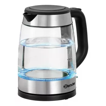 Bartscher 200096 glaskanna elektrisk vattenkokare 1,7L 2200W silver