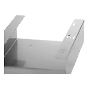 Bartscher handskdispenser K30 850025 silver rostfritt stål
