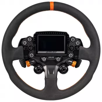 Simagic ZS-330RR rattkrans i alcantara, 330mm, utan nav