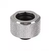 Thermaltake Pacific C-PRO G1/4 PETG-rör 16 mm ytterdiameter kompressionskoppling krom