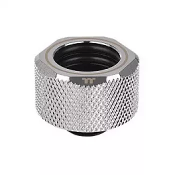 Thermaltake Pacific C-PRO G1/4 PETG-rör 16 mm ytterdiameter kompressionskoppling krom