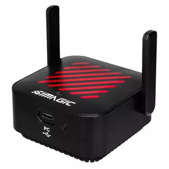 Simagic AirLink Wireless Hotspot – ultralåg latens dual-band trådlös hubb för Simagic-ekosystemet