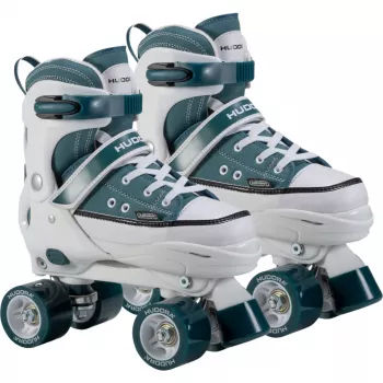 HUDORA rullskridskor stl 28-31, blå/vita, sneakerlook