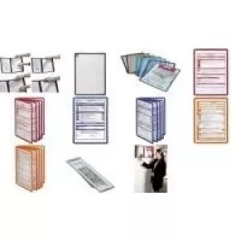 DURABLE display panel indexflikar 58 mm, transparent, 10-pack 560919
