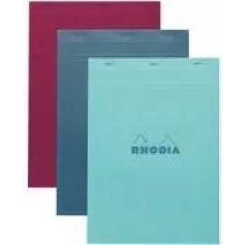 Rhodia nr 18 A4 rutig anteckningsbok, olika färger, 5-pack 18100C