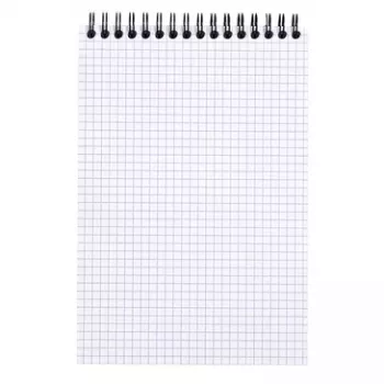Rhodia No. 16 A5 rutat spiralanteckningsblock, svart 165009C