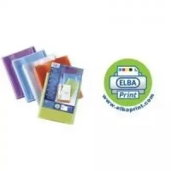 ELBA POLYVISION presentationsmapp A4, 20 transparenta fickor, PP 0,7 mm 054034-17