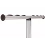 MAUL Wavy-2 klädställning med paraplyhållare, silver/svart 9405390