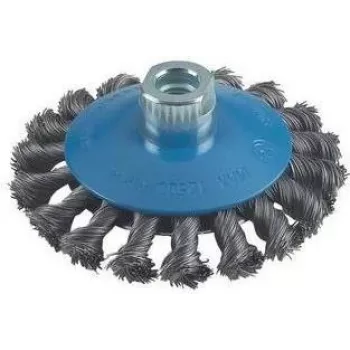 Bosch konisk borste, knuten tråd, 100 mm, 0,5 mm, 12 500 varv/min, M14 2608622011