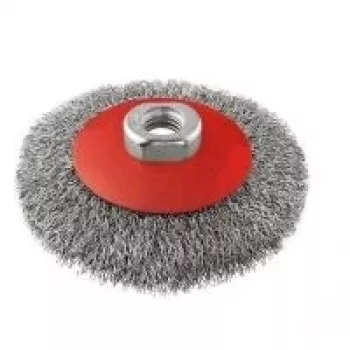 Bosch 2608622101 konisk trådborste 115 mm knuten stål M14
