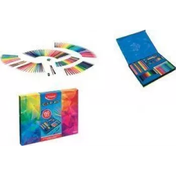 Maped COLOR'PEPS 150-delars konst- och teckenset med förvaringslåda 984726