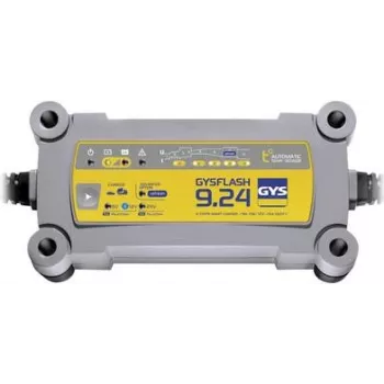 GYS FLASH 9.24 automatisk batteriladdare 6V/12V/24V 9A/9A/6A 029477