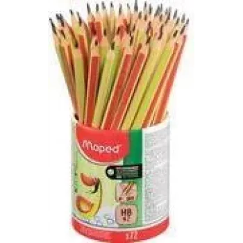 Maped KIDY Learn trekantig HB skolpenna, 2,2 mm, 72-delad burk (854601)