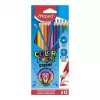 Maped COLOR'PEPS STRONG trekantiga färgpennor, 12 olika färger, 3,2 mm brottsäker stift, kartongask 862712