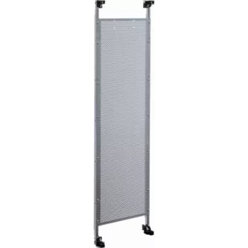 Hager UN41TN universal-fördelningsskåp, dörr i rostfritt stål, 600x250x52 mm