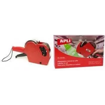 AGIPA 101418 röd 1-radig prisstämpel, 8 siffror, 8 mm teckenhöjd