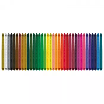 Maped COLOR'PEPS INFINITY trekantiga färgpennor, 36 olika färger, träfria, 100 % pigmentkärna, 10x längre hållbarhet, ergonomiskt etui 861623