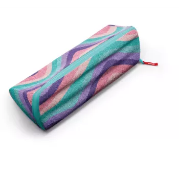 Maped Effect Pastel Softy Waves XXL Pencil Case, Triangular, Reversible, Pastel Waves 931913