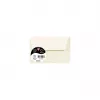 Pollen by Clairefontaine kuvert 90x140 mm, naturvit 120 g/m², pH-neutral, syrafri - 1 st (56050C)