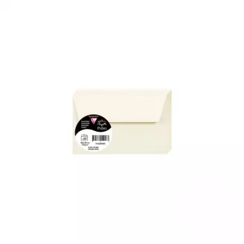 Pollen by Clairefontaine kuvert 90x140 mm, naturvit 120 g/m², pH-neutral, syrafri - 1 st (56050C)