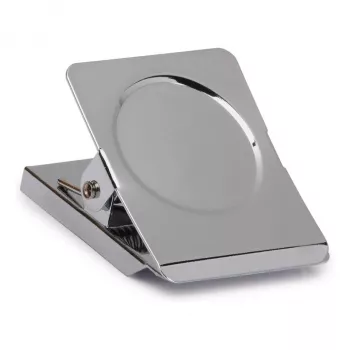 MAUL pappersklämma med magnet, 40 mm, silver, robust stål med stark fjäder 2194096