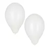 PAPSTAR vita latexballonger, 250 mm diameter, 100-pack, heliumlämpliga 18956