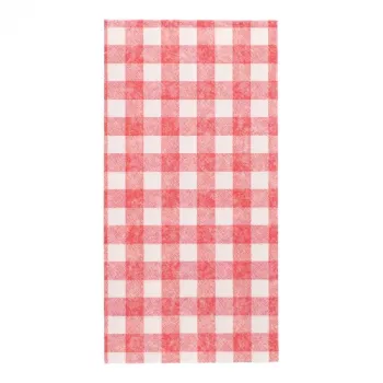 PAPSTAR Royal Collection Vichy-rutig bistroservett, tissue, 1/8 vikning, 4-lagers, 400 x 400 mm, enkelservett 37380