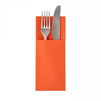 PAPSTAR ROYAL Collection servettficka i nektarin, premium tygliknande tissue, 1 st (37329)