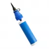 PAPSTAR dubbelverkande ballongpump, blå plast, 275 mm, 1 st (89199)