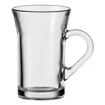 Esmeyer Montana CYLON teglas med handtag, 200 ml, diskmaskinssäker, 115 mm höjd, 6-set (410-828)