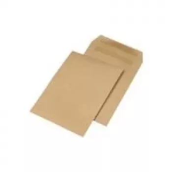 MAILmedia C4 självhäftande kraftpapperskuvert, brun, 110 g/m², 19,2 g, utan fönster (38140/7)