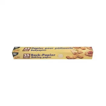 Papstar 14152 bakplåtspappersrulle, 38 cm x 25 m, brun