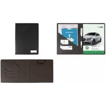 Sigel EF615 skyddsfodral för formulärbok DIN A6 liggande antracit