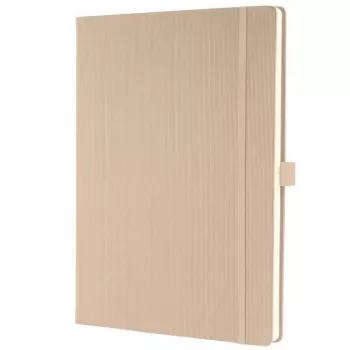 SIGEL Conceptum anteckningsbok A4 linjerad beige hård pärm 194 sidor CO641