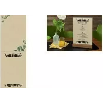 SIGEL Eukalyptus designpapper A4 100 g/m² gräspapper för bläckstråle-/laserskrivare och kopiatorer (DP615)