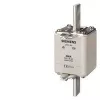 SIEMENS NH-säkringsinsats, storlek 3, 200 A, 500 V AC/440 V DC, gG, frontindikator, keramikkropp, försilvrade kopparkontakter 3NA3340